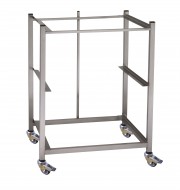 Mobile Racking Bay - Stainless Steel